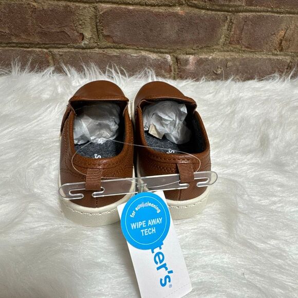 Carter’s Kids Brown Ricky Slip On Loafer Size 2 NEW - Picture 4 of 8